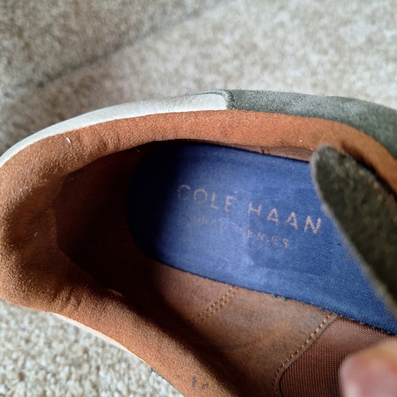 Cole Haan Green and Brown Sneakers - Picture 9 of 12